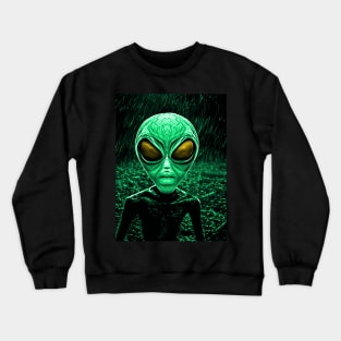 Planet X Aliens Sci-Fi NFT Collection Crewneck Sweatshirt